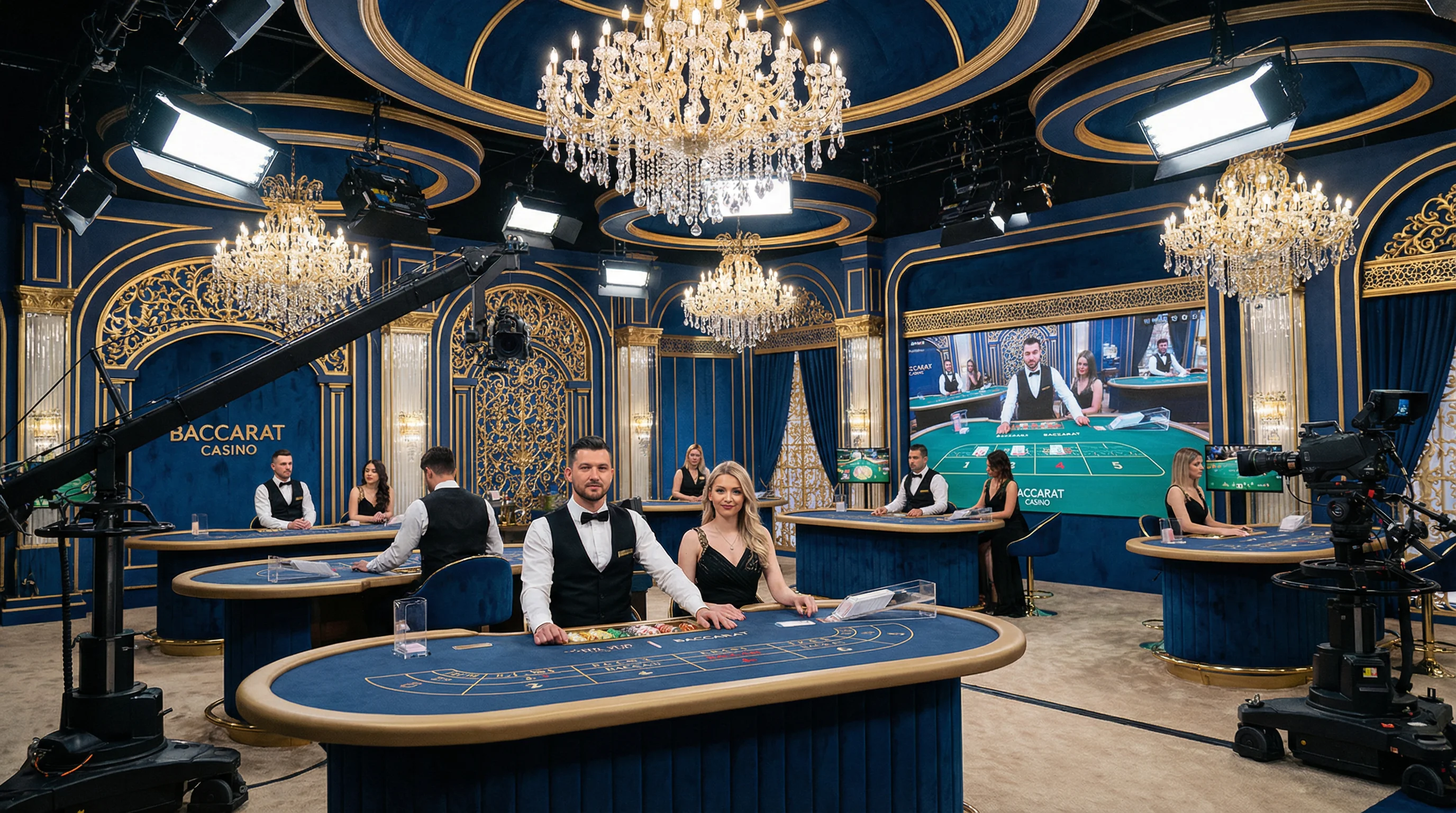 真人百家乐场景展示，尽享 真人棋牌 的奢华体验